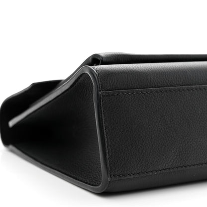 Louis Vuitton Soft Calfskin Mylockme Chain Bag BB Black 9 of 10