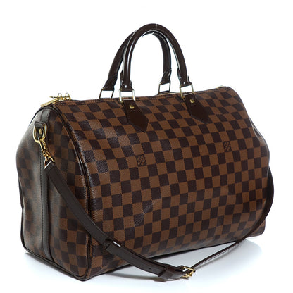 Louis Vuitton Damier Ebene Speedy Bandouliere 35 3 of 9