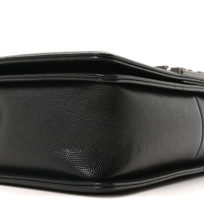 Chanel Caviar Quilted New Medium Boy Flap Black 9 of 10