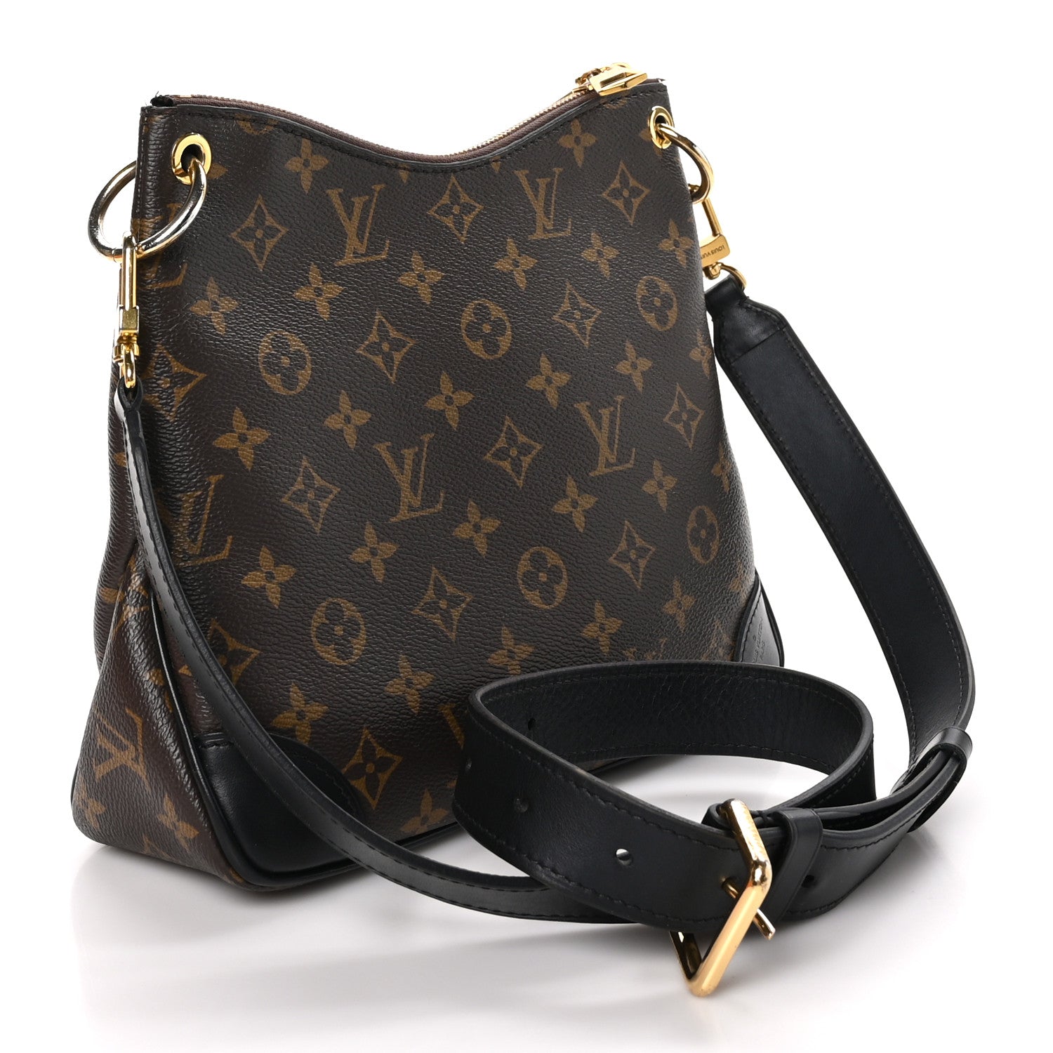 Louis Vuitton Monogram Odeon PM Black 3 of 11