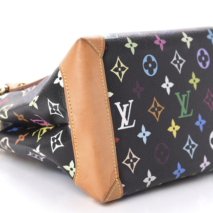 Louis Vuitton Monogram Multicolor Audra Black 6 of 8