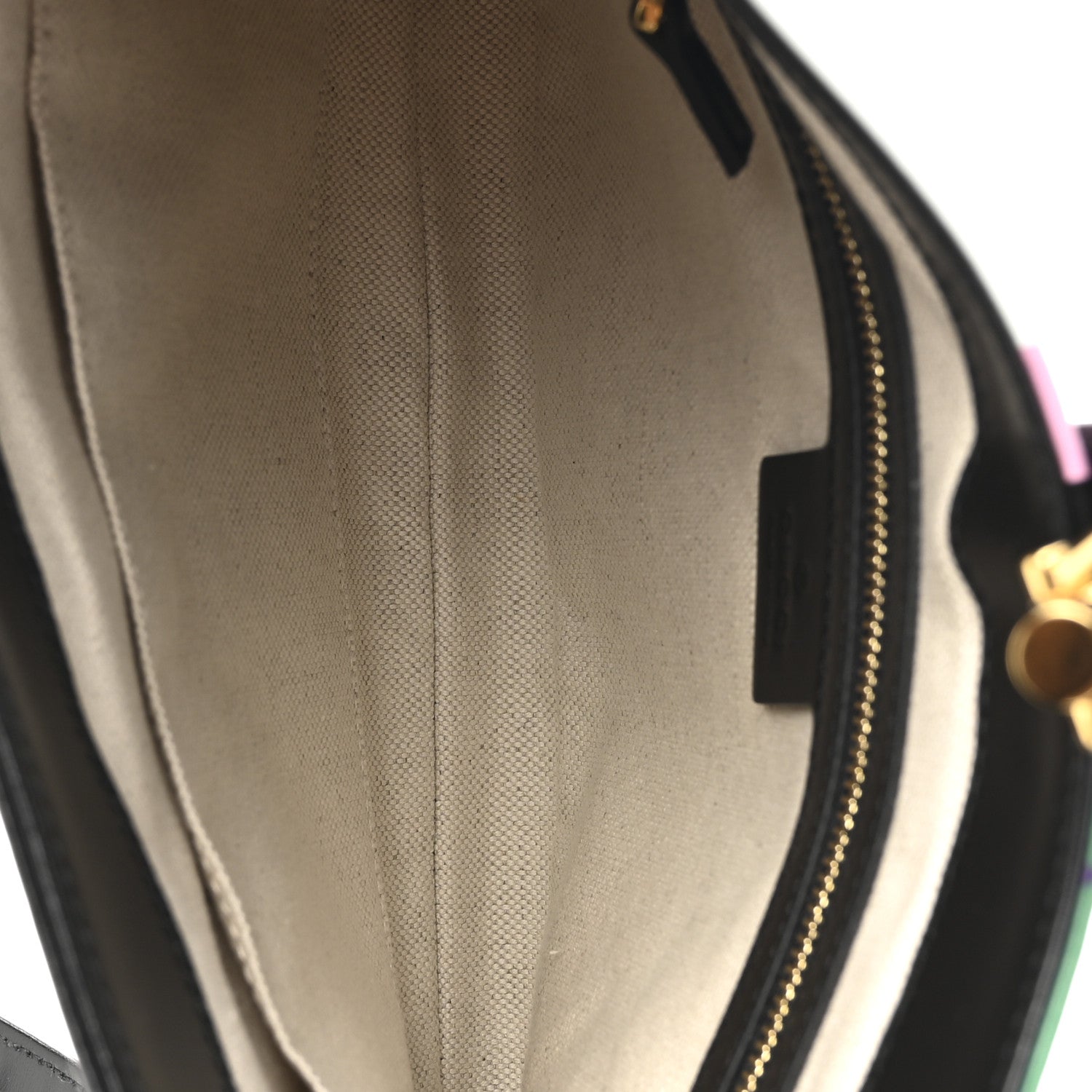 Gucci Boarded Dyana Lux Calfskin Centum Small Jackie 1961 Hobo Black Multicolor 5 of 10