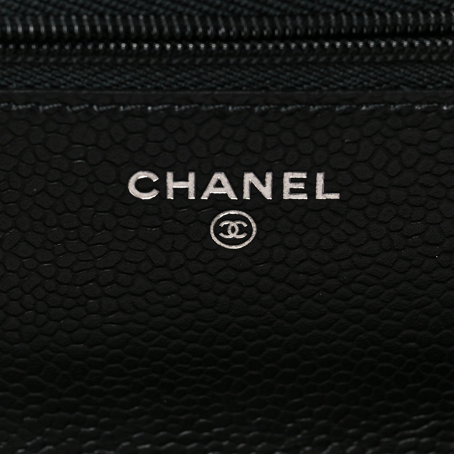 Chanel Caviar Quilted Wallet On Chain WOC Black 6 of 8