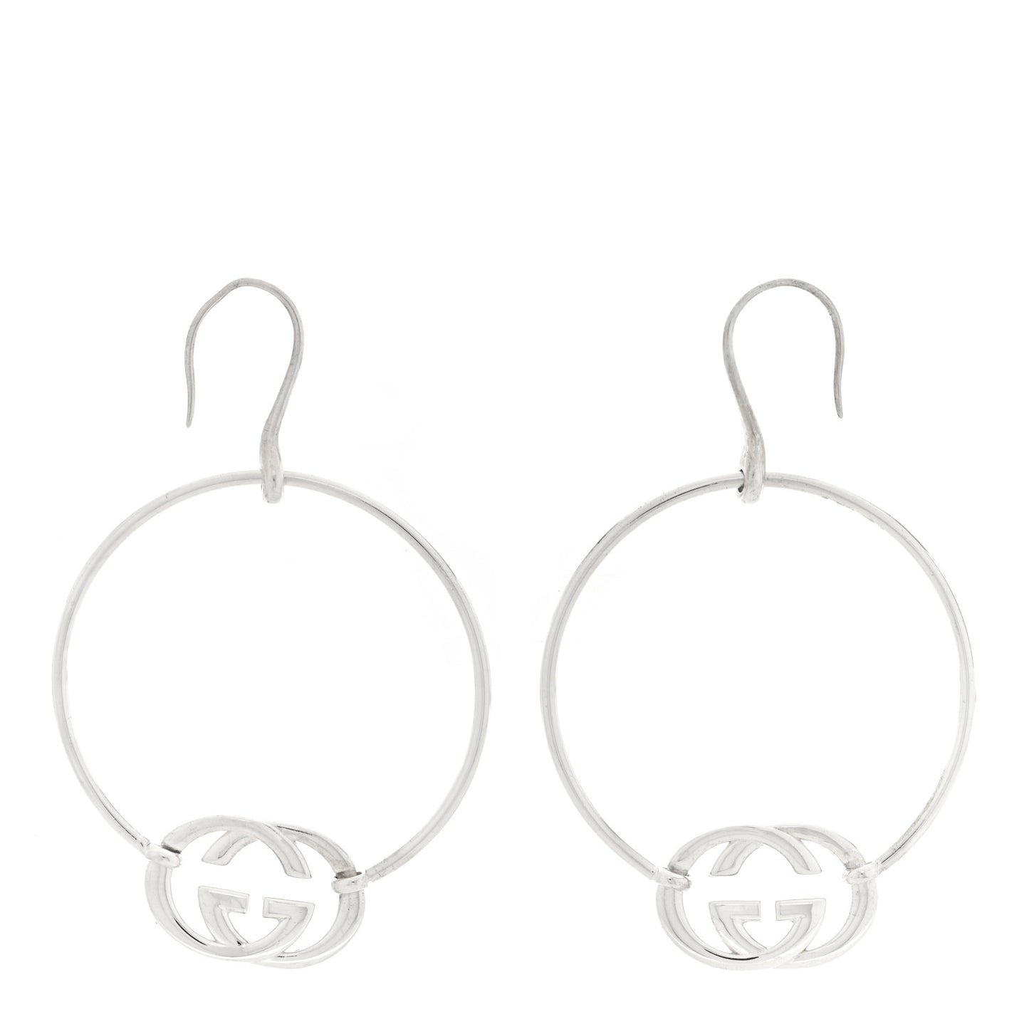 Sterling Silver Britt Hoop Earrings