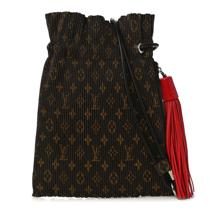 Louis Vuitton Monogram Canvas Pleated Explorer Bag PM 1 of 9