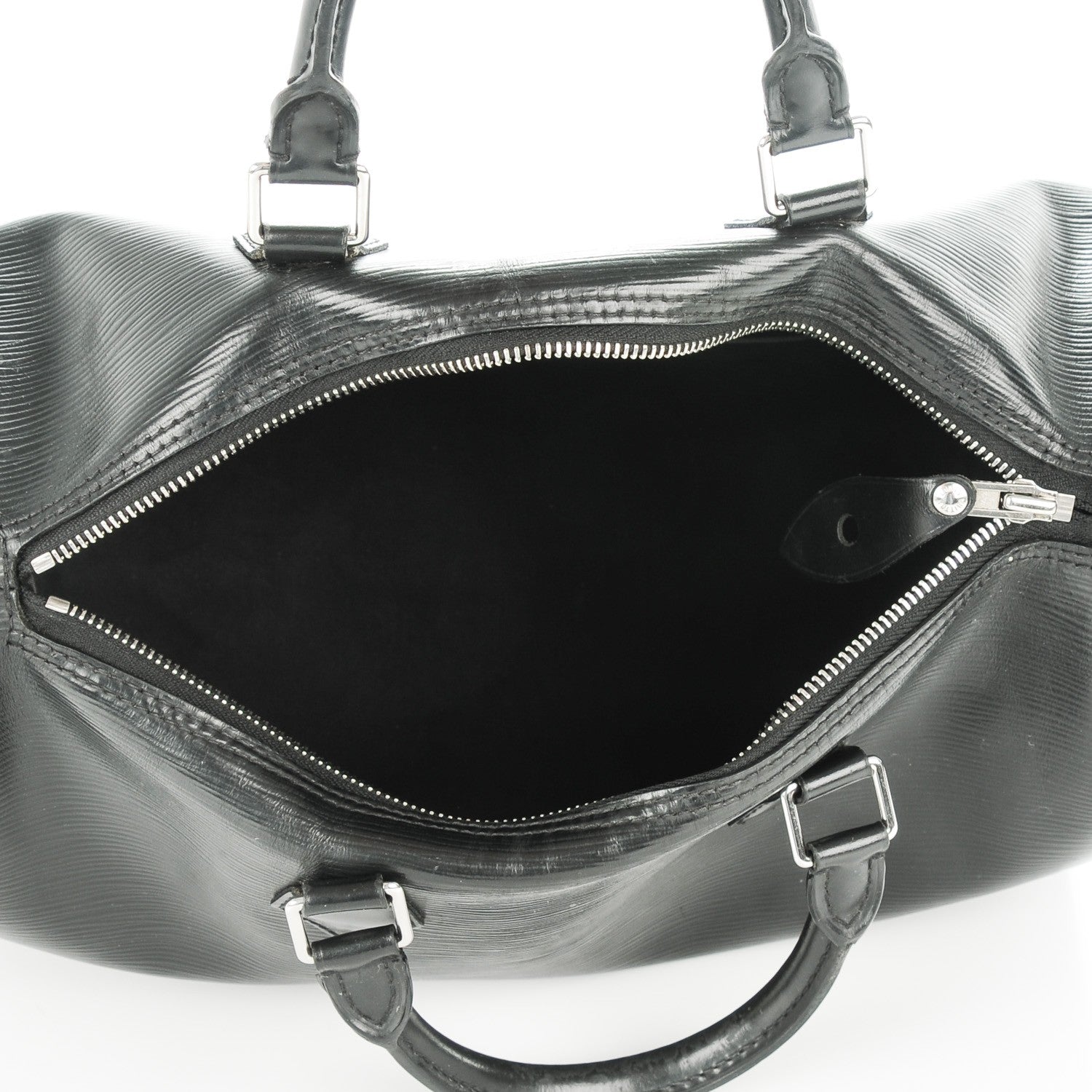 Louis Vuitton Epi Speedy 30 Black 5 of 7