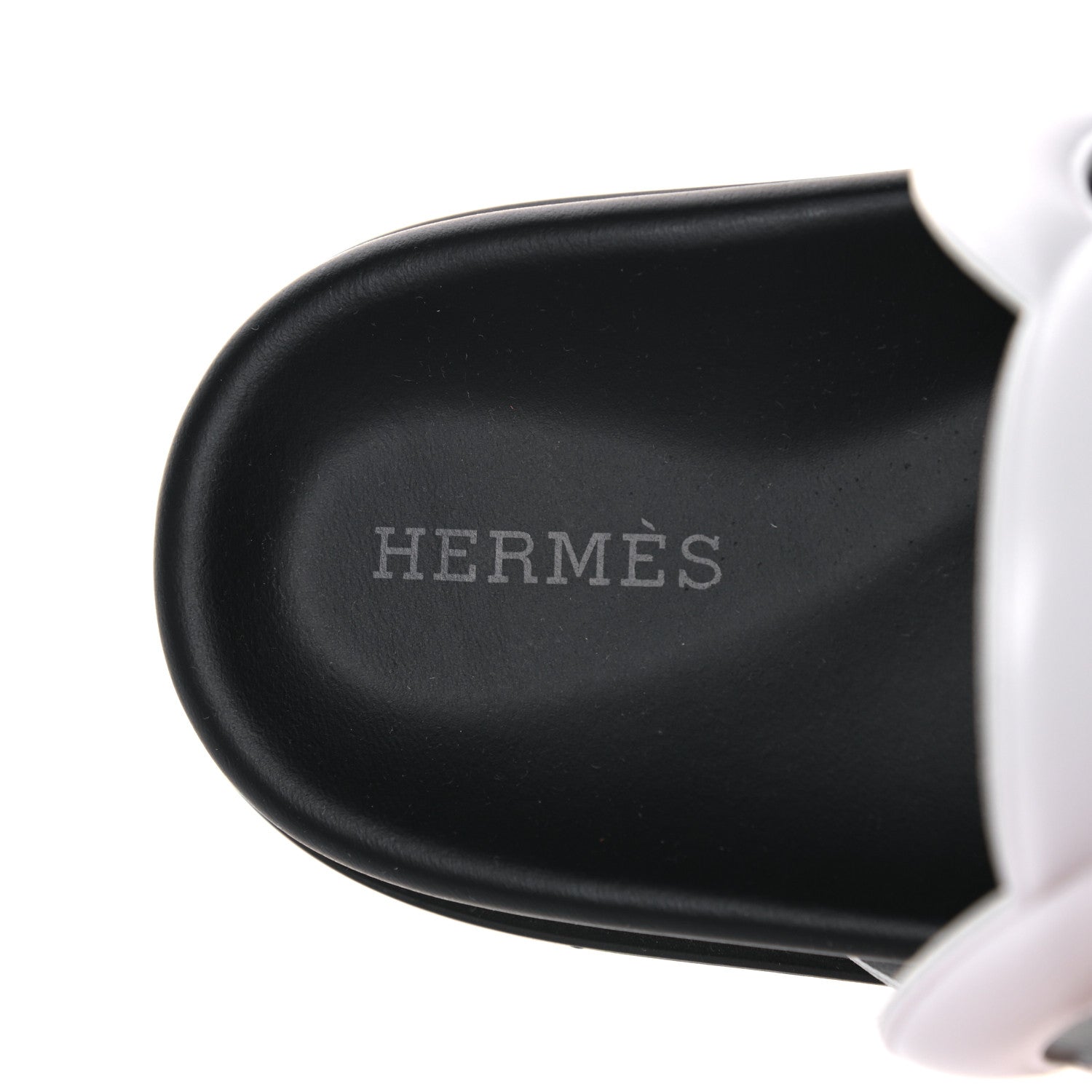 Hermes Nappa Womens Extra Sandals 37 White 7 of 9
