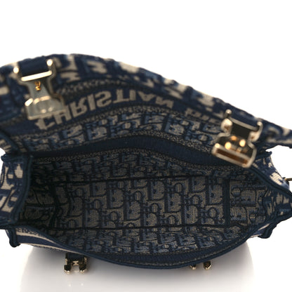 Christian Dior Oblique Small Diorcamp Messenger Blue 4 of 5