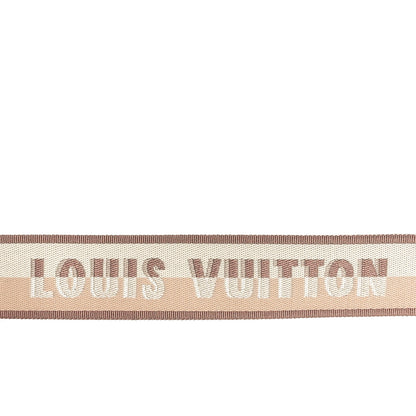 Louis Vuitton Jacquard Speedy Bandouliere 20 Shoulder Strap Beige Brown 3 of 4
