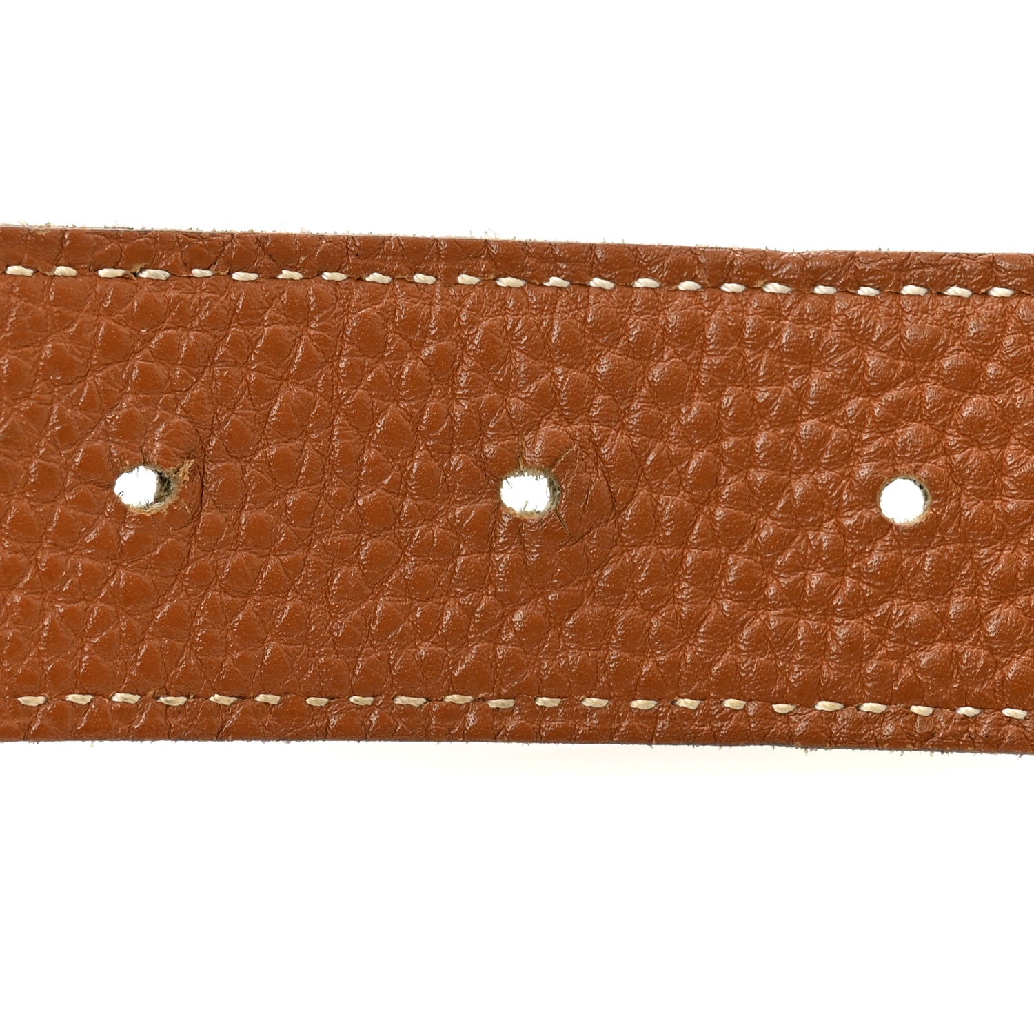 Hermes Box Togo 32mm H Belt 95 38 Black Gold 4 of 7