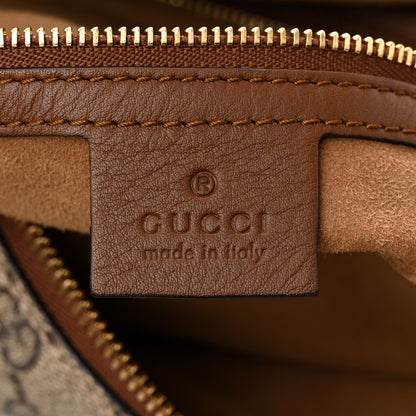 Gucci GG Supreme Monogram Large Linea A Hobo Light Brown 6 of 15