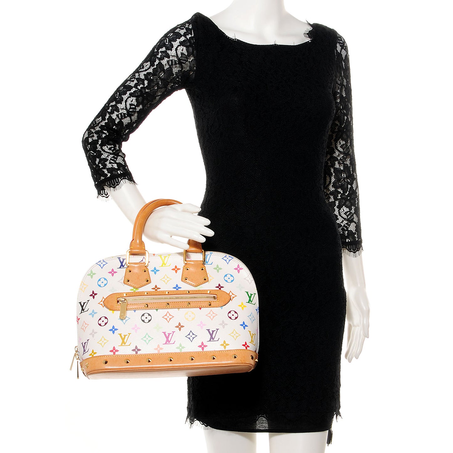 Monogram Multicolor Alma White