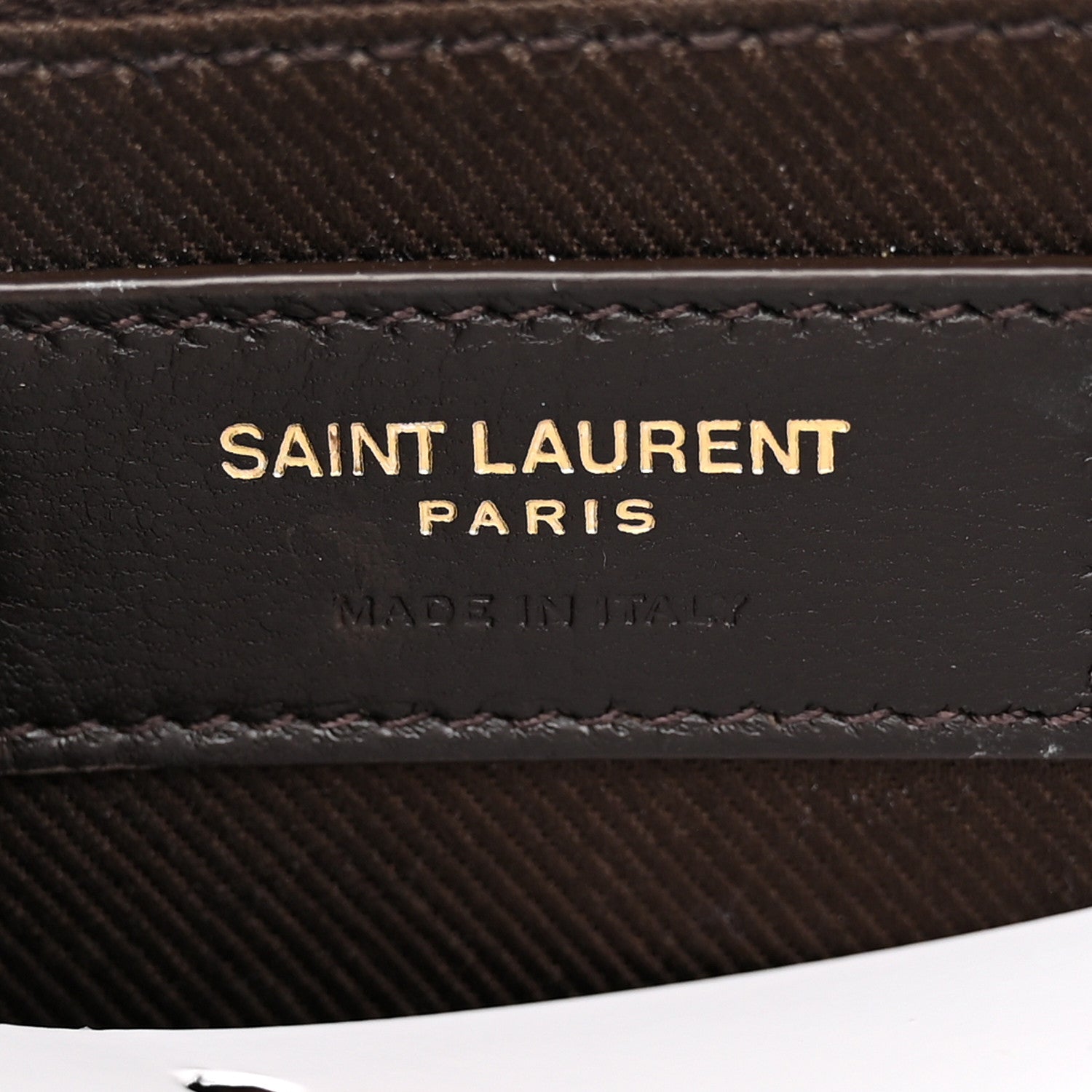 Saint Laurent Canvas Smooth Calfskin Le Monogramme Camera Bag Chestnut 6 of 11