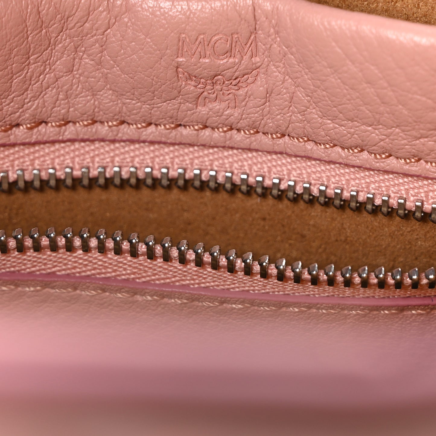Calfskin Ottomar Monogram Sarah Medium Hobo Pink Blush