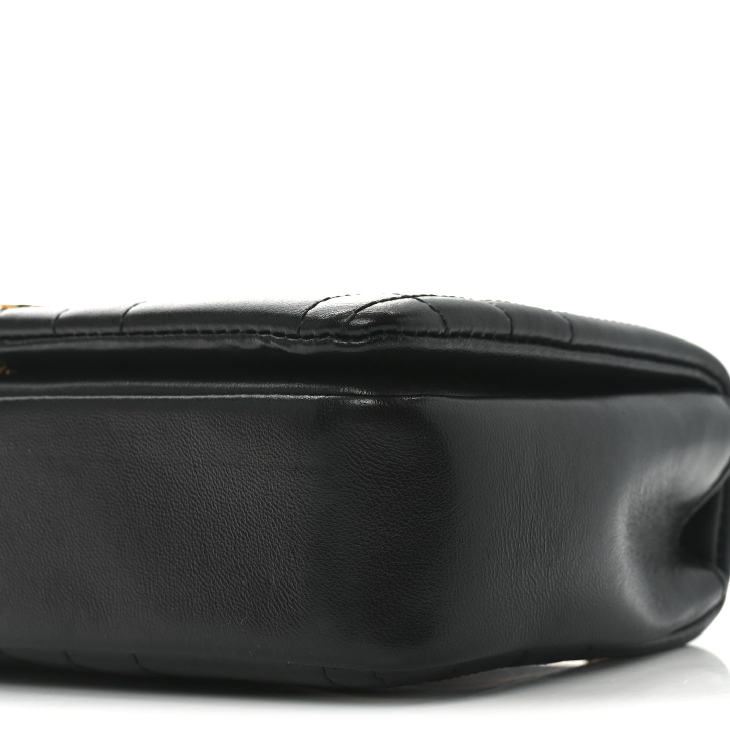 Lambskin Quilted Small Lola Bag Black