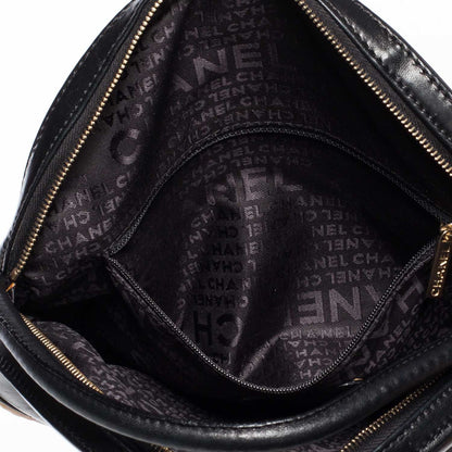 Chanel Lambskin Quilted CC Wristlet Black 9 of 9