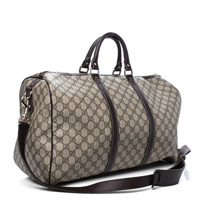 Gucci GG Plus Monogram Medium Carry On Duffle Bag Brown 2 of 4