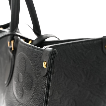 Louis Vuitton Empreinte Monogram Giant Onthego GM Black 10 of 12