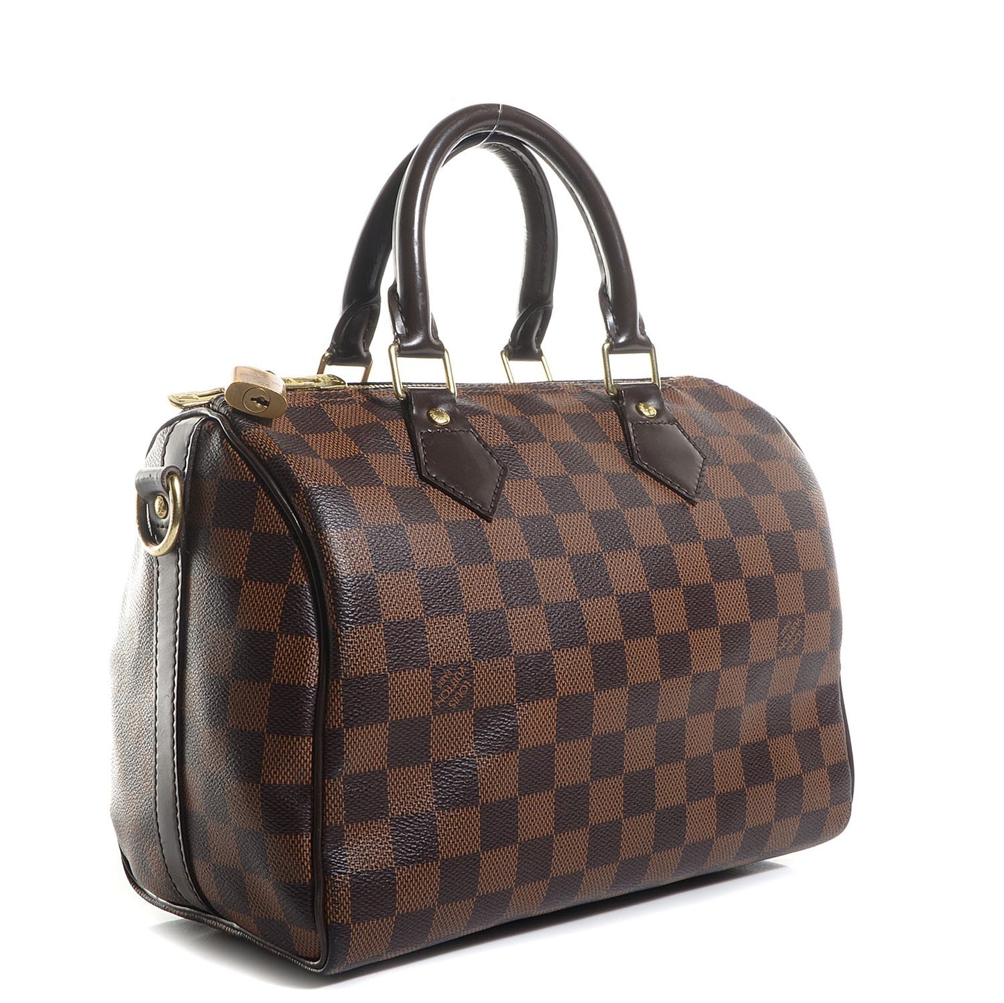 Damier Ebene Speedy Bandouliere 25