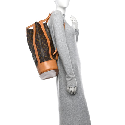 Louis Vuitton Monogram Randonnee GM Backpack 2 of 9