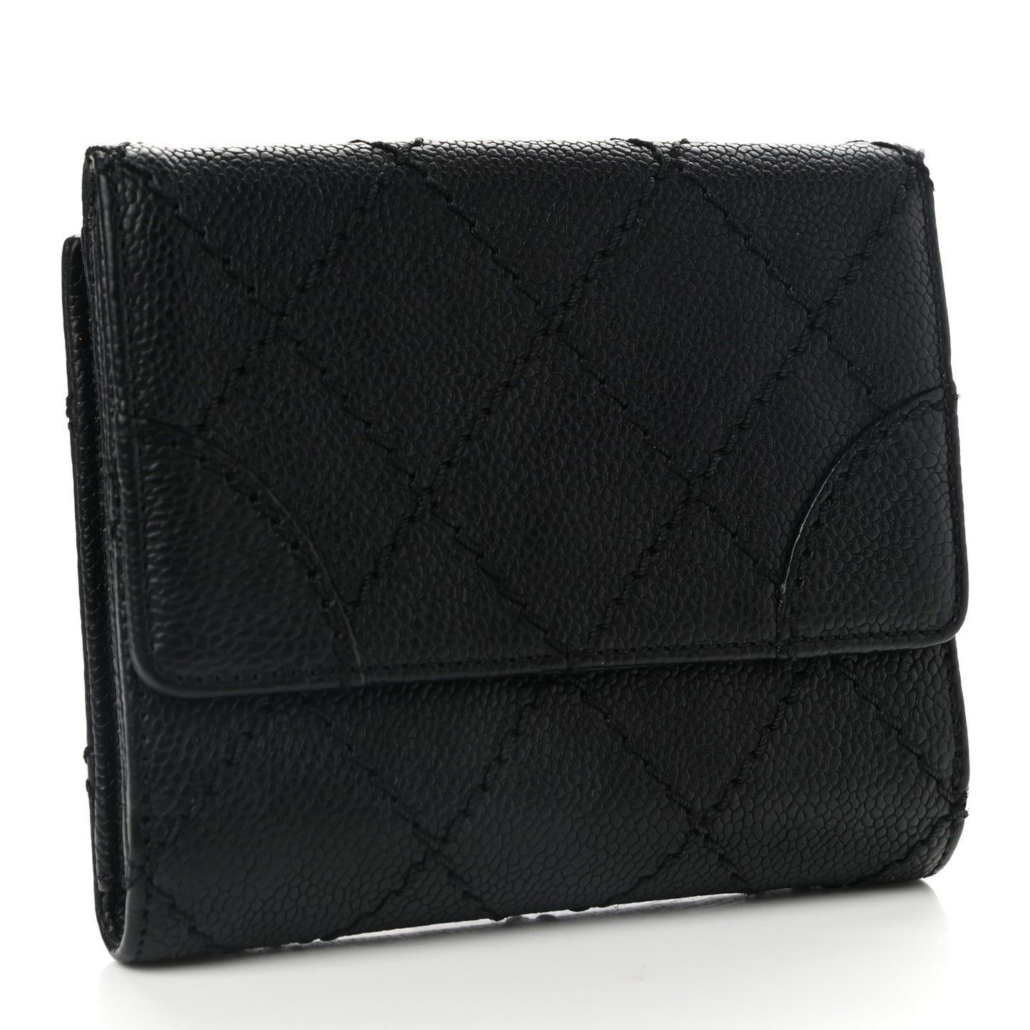 Caviar Outdoor Ligne French Wallet Black