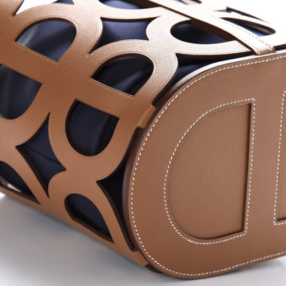 Hermes Madame Calfskin Chaine d'Ancre Tote Gold 7 of 14