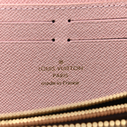 Louis Vuitton Monogram Clemence Wallet Rose Ballerine 6 of 7