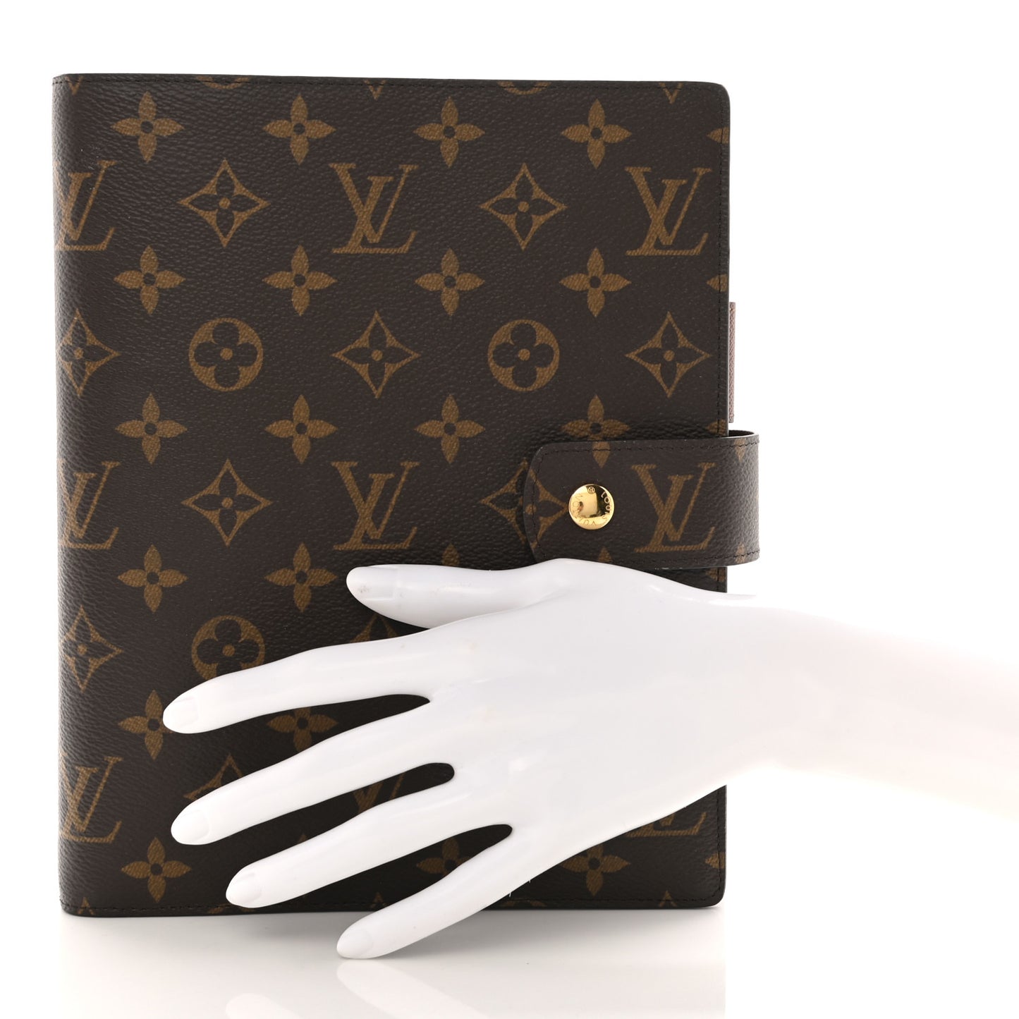 Monogram Large Ring Agenda Cover