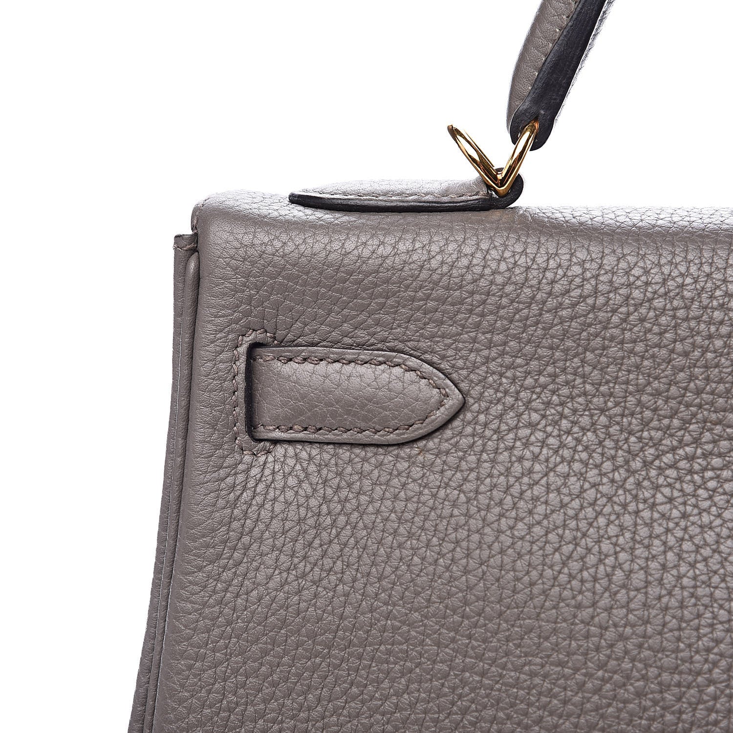 Hermes Togo Kelly Retourne 32 Etain 23 of 34