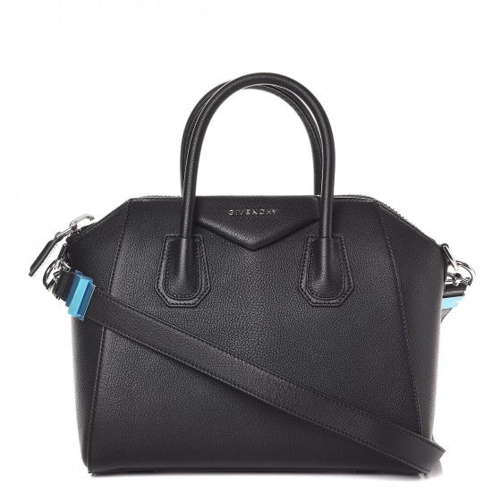 Sugar Goatskin Small Antigona Black