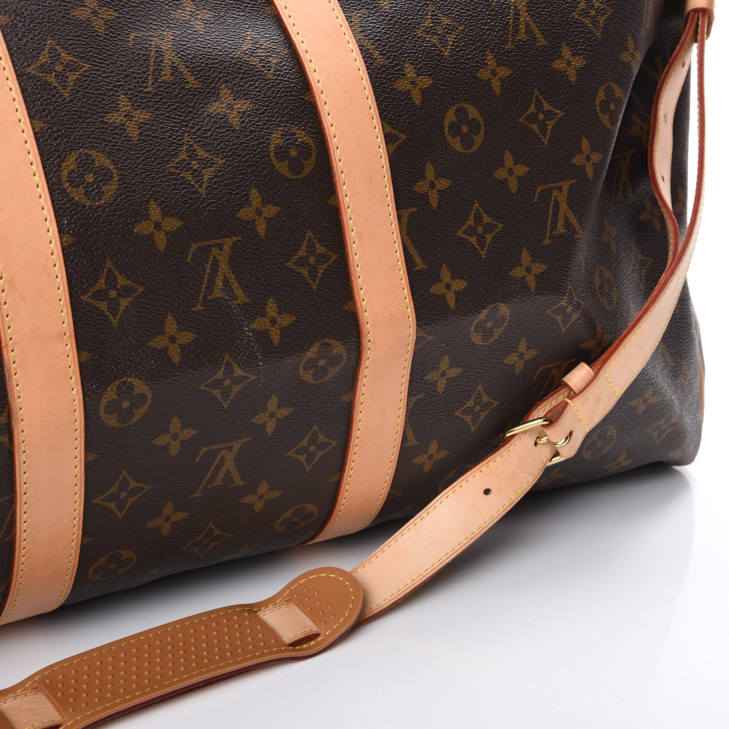 Louis Vuitton Monogram Keepall Bandouliere 55 9 of 11