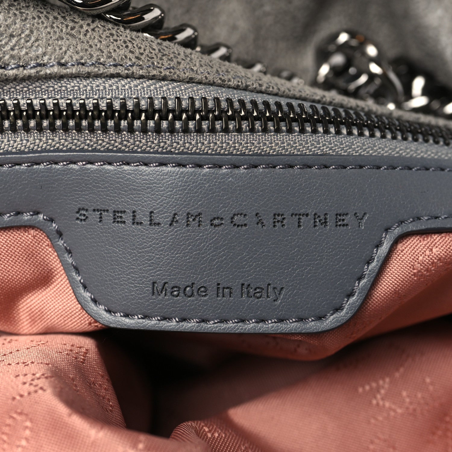 Stella McCartney Shaggy Deer Falabella Fold Over Tote Grey 5 of 7