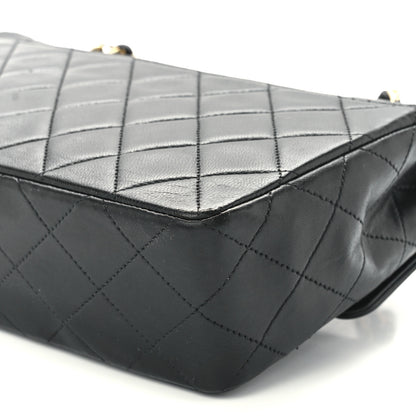 Chanel Lambskin Quilted Small Single Flap Black 12 of 12