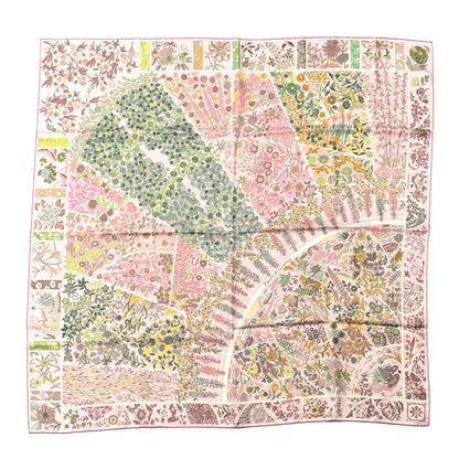 Hermes Silk Fleurs De Giverny Scarf 90 1 of 5