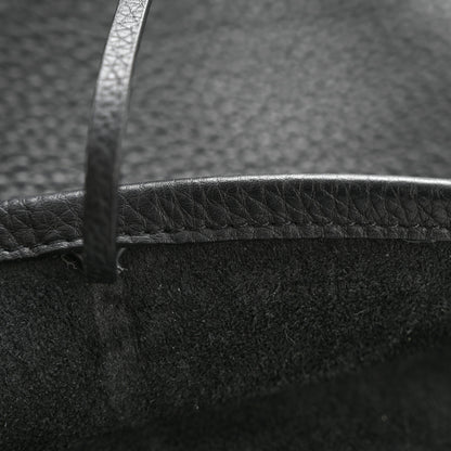 The Row Grained Calfskin Medium N/S Park Tote Black 7 of 11