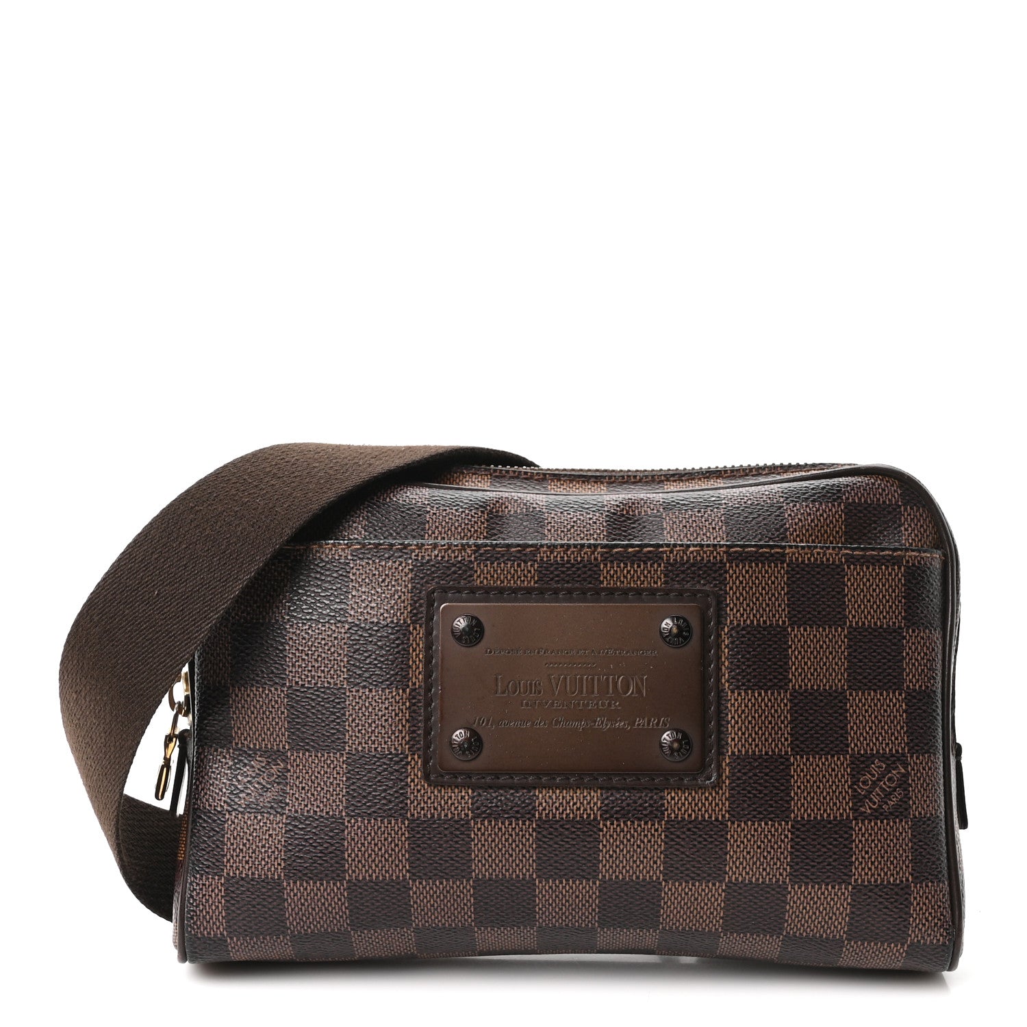 Louis Vuitton Damier Ebene Brooklyn Bum Bag 1 of 9