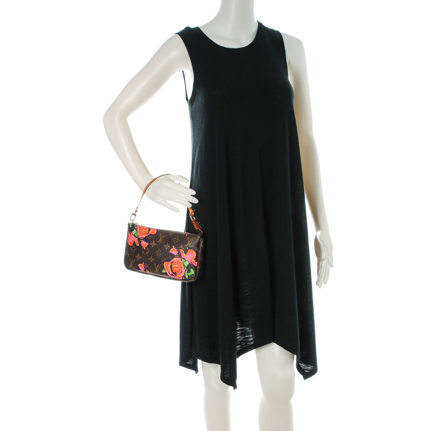 Louis Vuitton Monogram Roses Pochette Accessories 2 of 7
