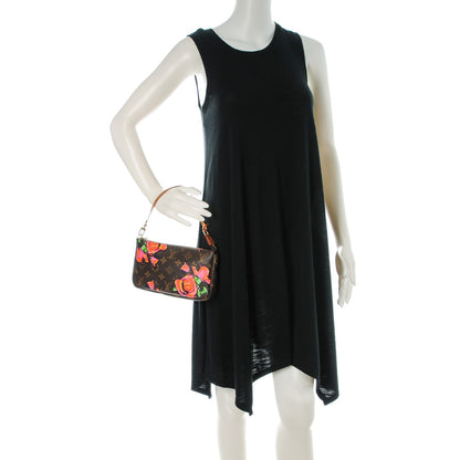 Louis Vuitton Monogram Roses Pochette Accessories 2 of 7