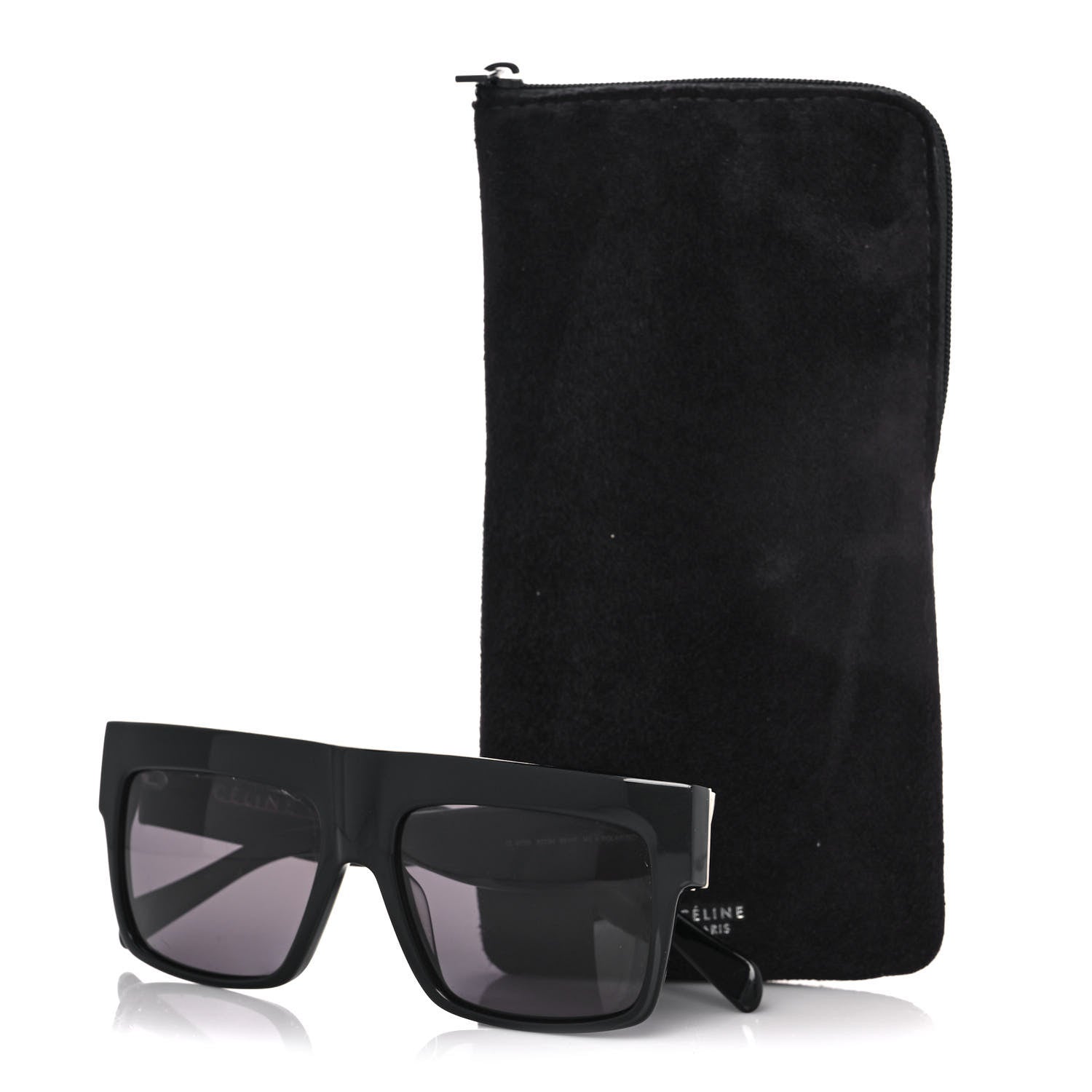 Celine Polarized ZZ Top Sunglasses CL 41756 Black 7 of 7