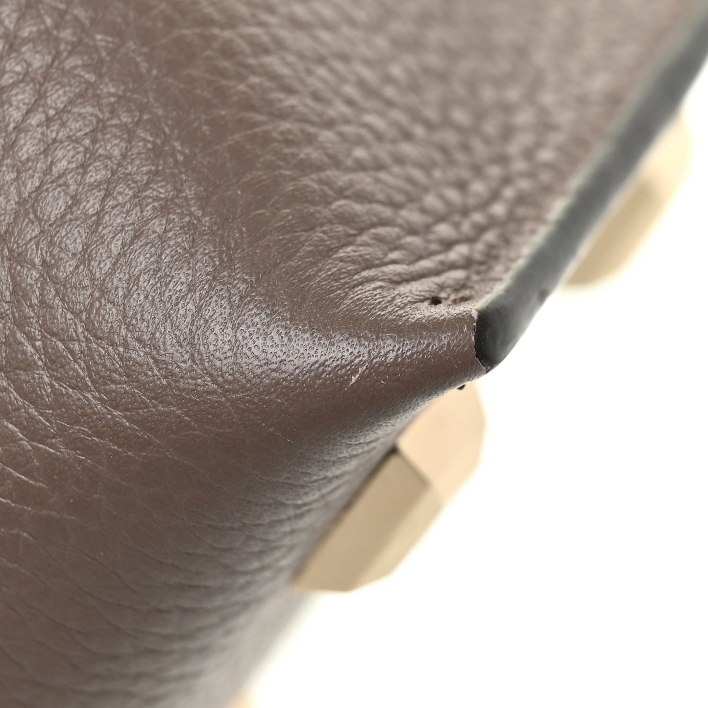 Calfskin Small The Studio Crossbody Bag Caraway Seed