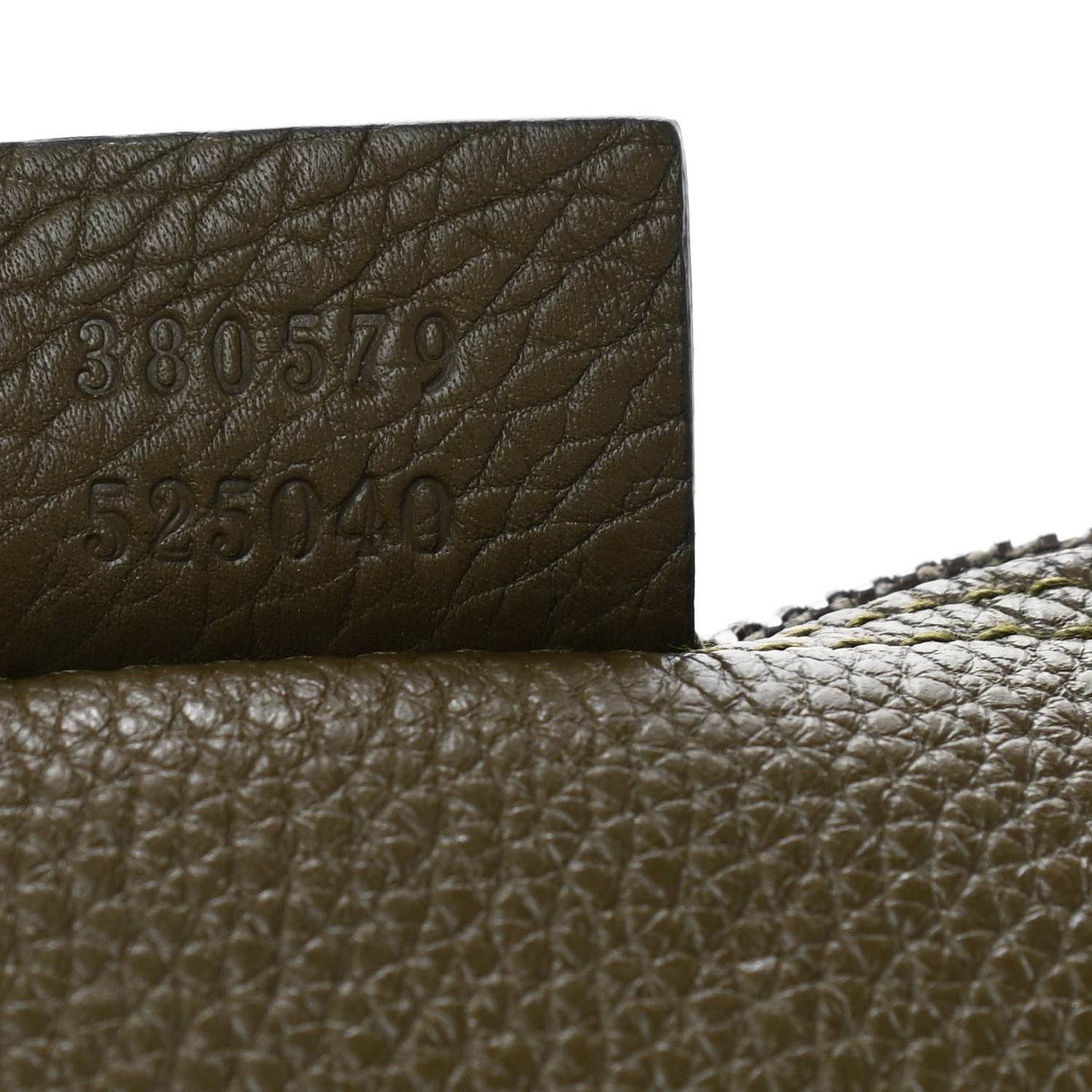 Soft Grained Calfskin Small Jackie Bucket Bag Green