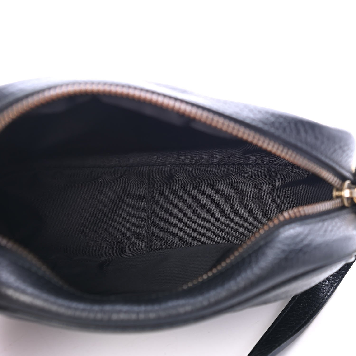 Gucci Pebbled Calfskin Mini Soho Disco Bag Black 4 of 4