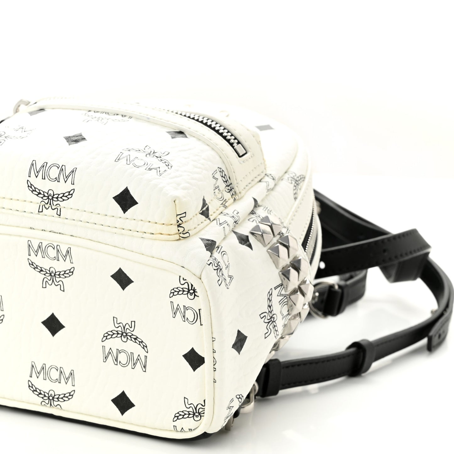 Visetos Side Stud X-Mini Stark Bebe Boo Backpack White