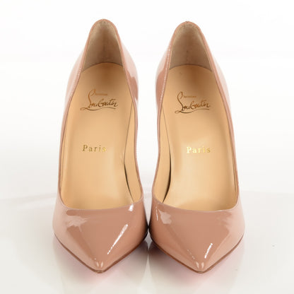 Christian Louboutin Patent Pigalle 100 Pumps 38.5 Nude 3 of 13