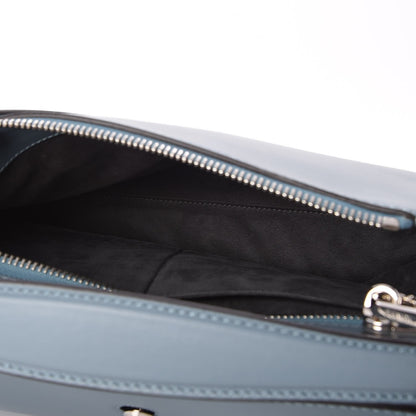 Fendi Vitello Baltico Dolce DotCom Satchel Riviera Blue Notte 6 of 10