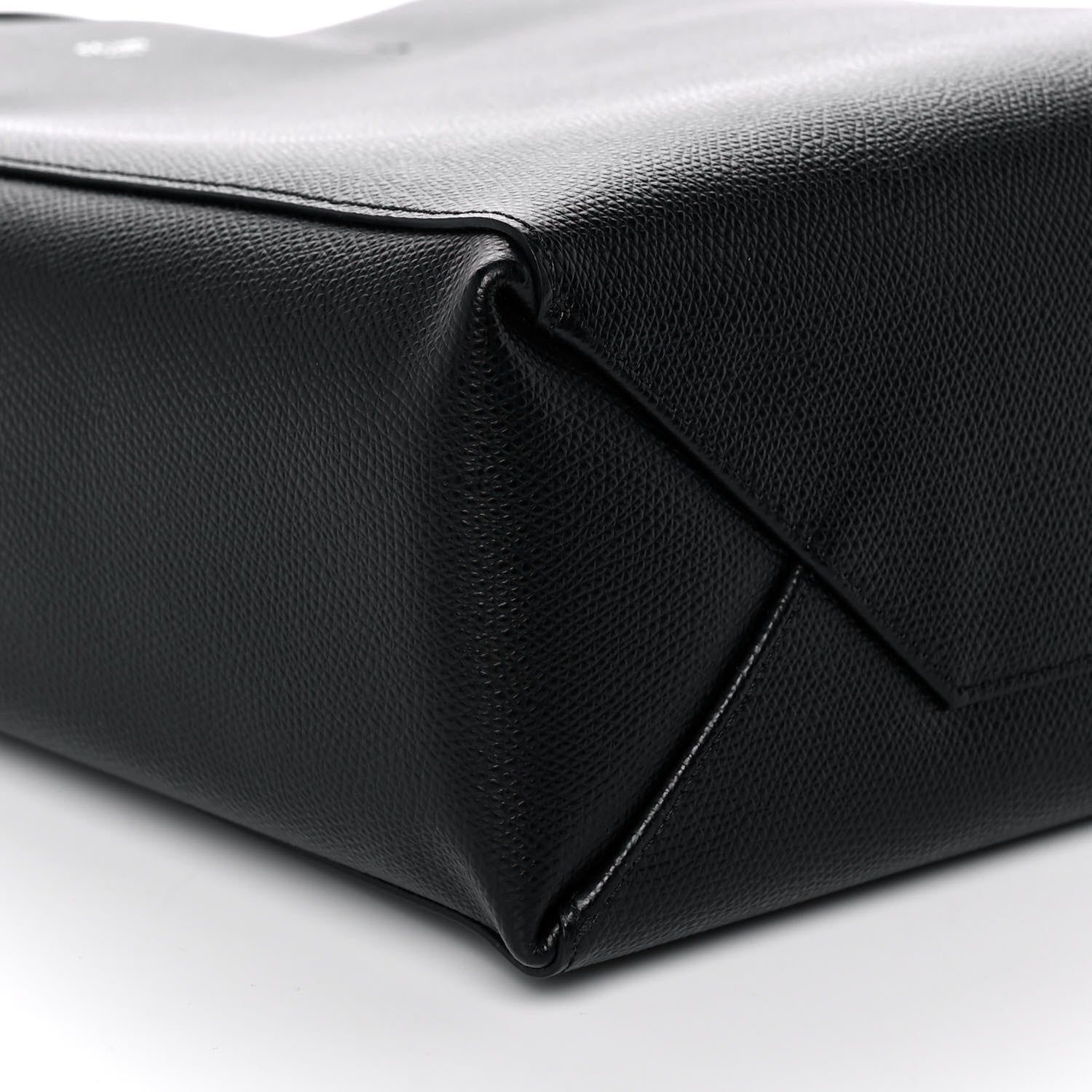 Celine Grained Calfskin Small Vertical Cabas Black 8 of 12