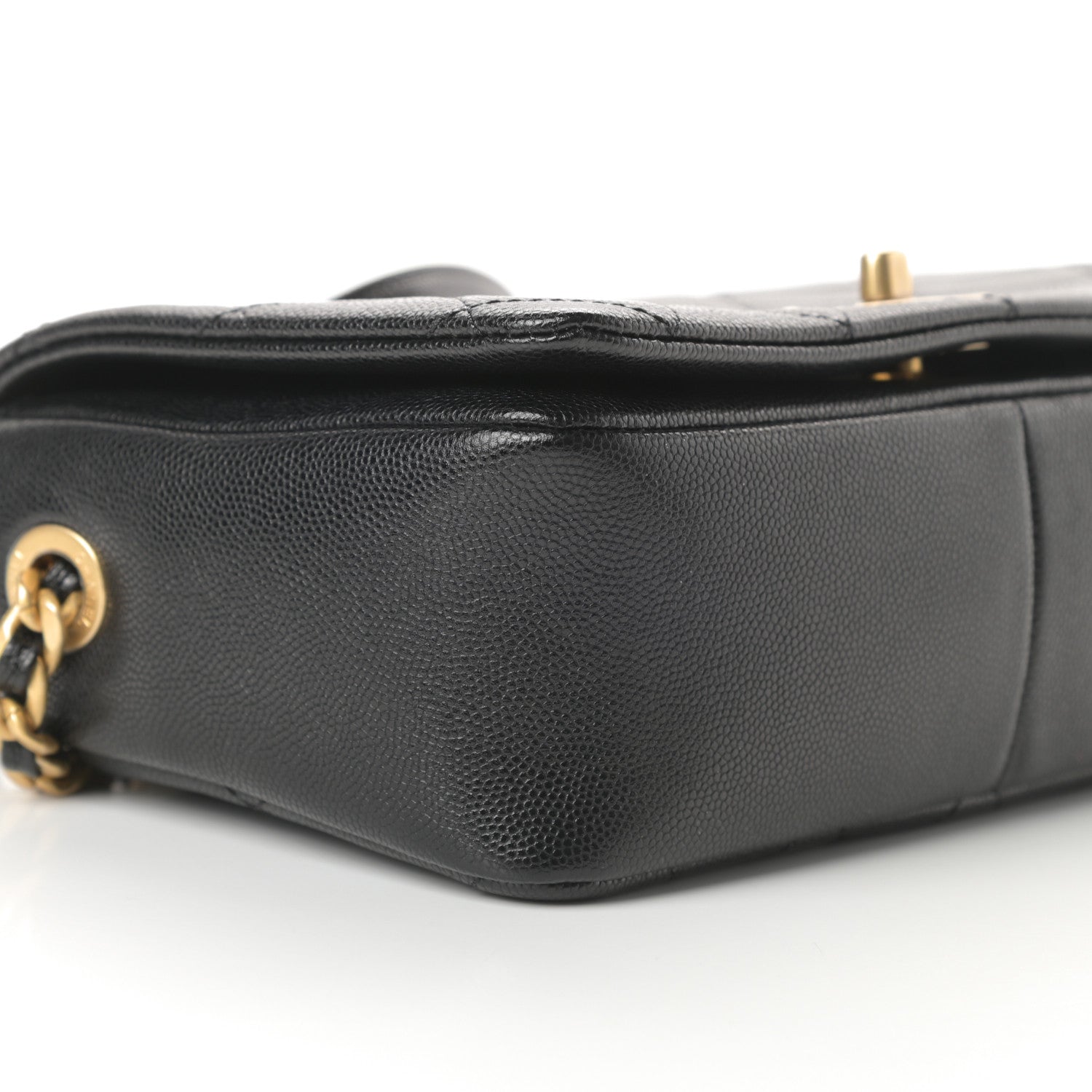 Chanel Caviar Quilted Small Fashion Therapy Flap Bag Black 9 of 11