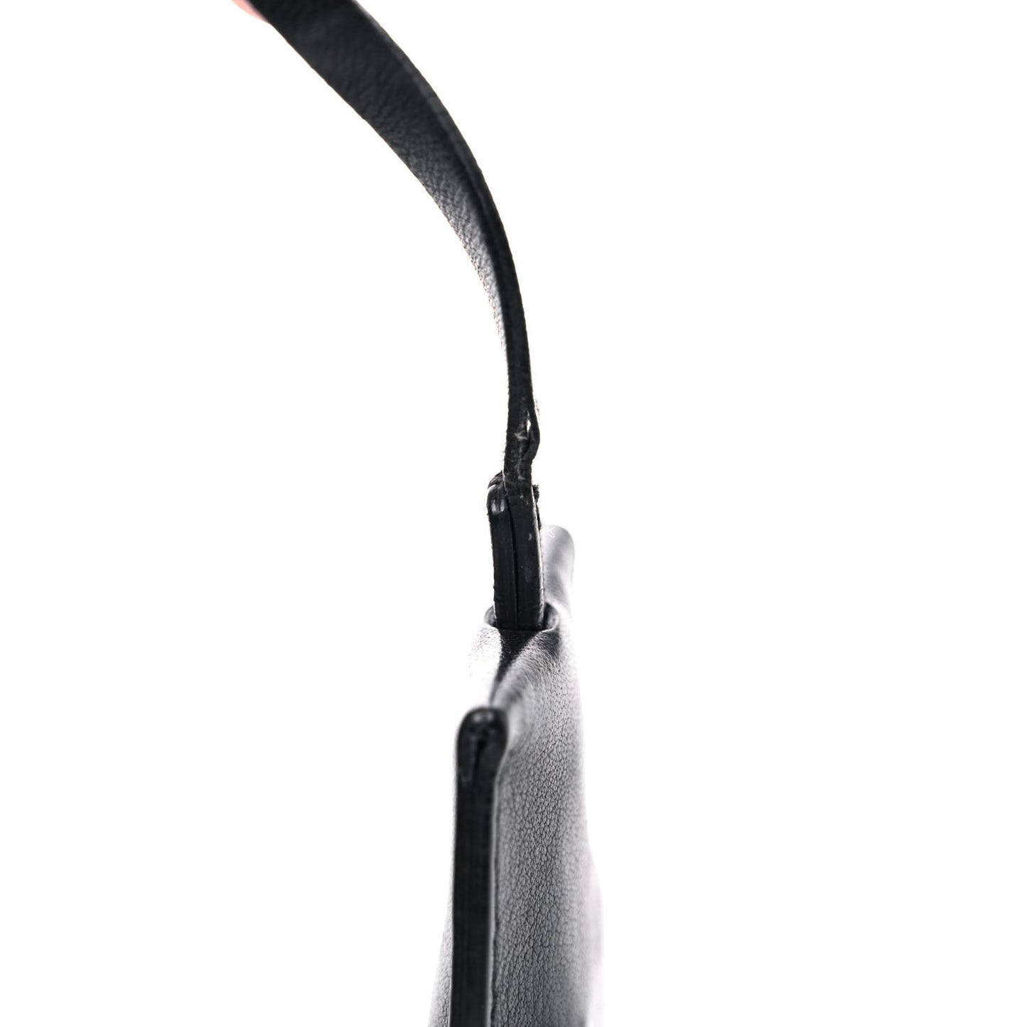 Caviar Quilted Small CC Filigree Vanity Case Black