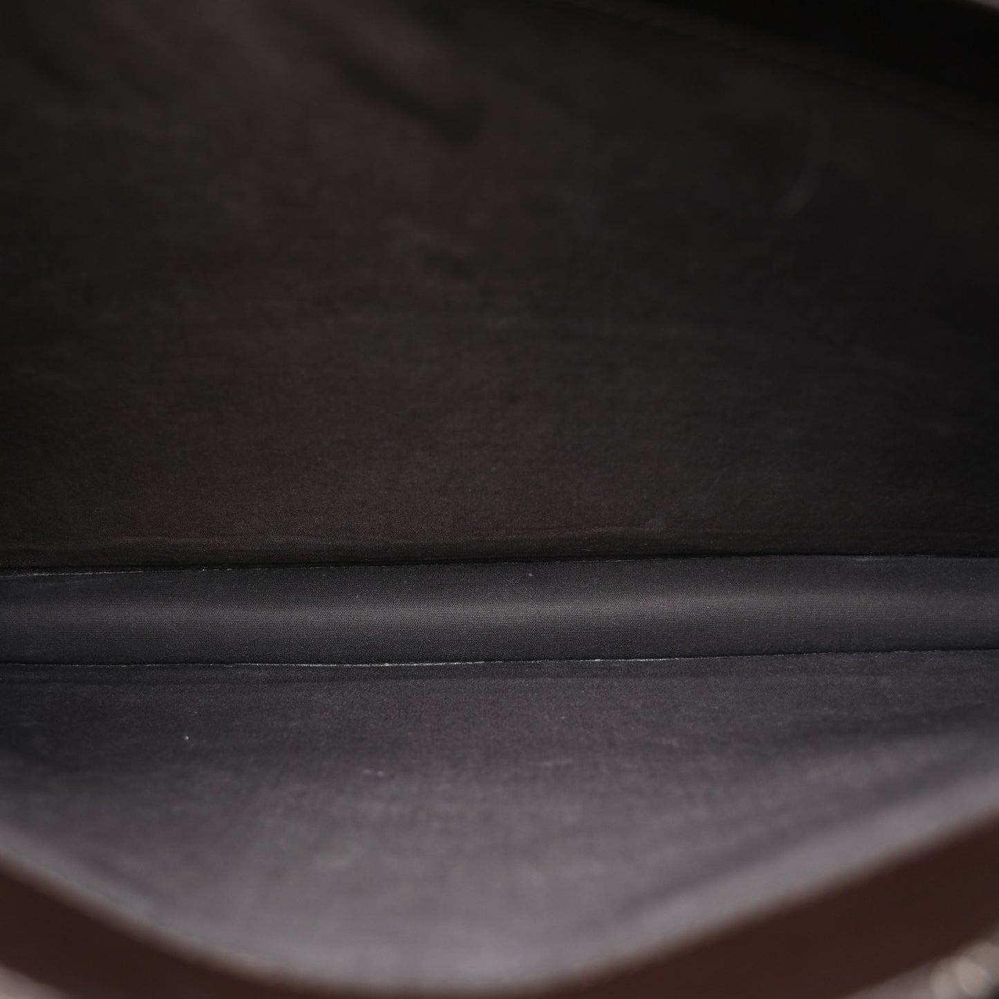 Nappa Intrecciato Briefcase Ebano