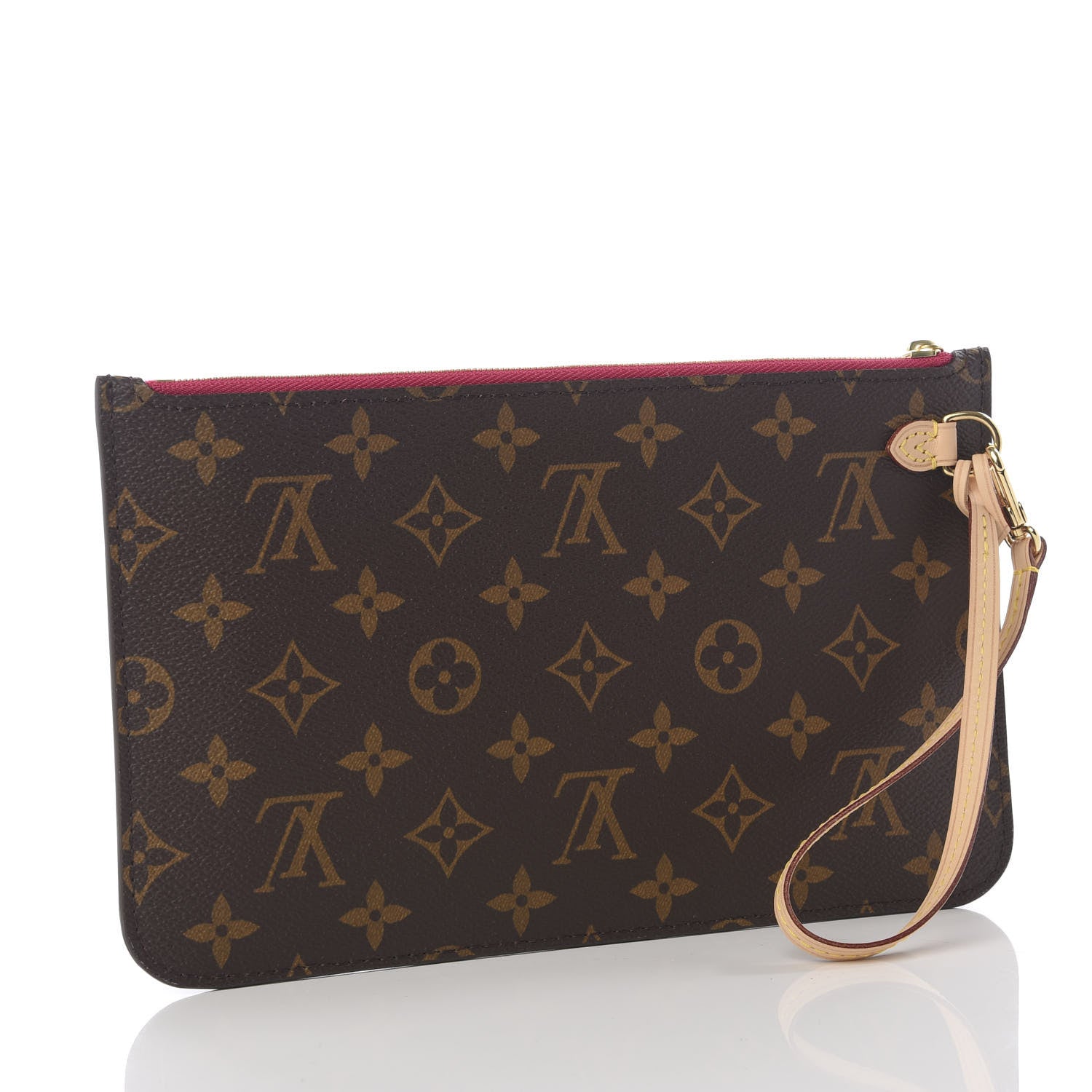 Louis Vuitton Monogram Neverfull MM GM Pochette Pivoine 2 of 9